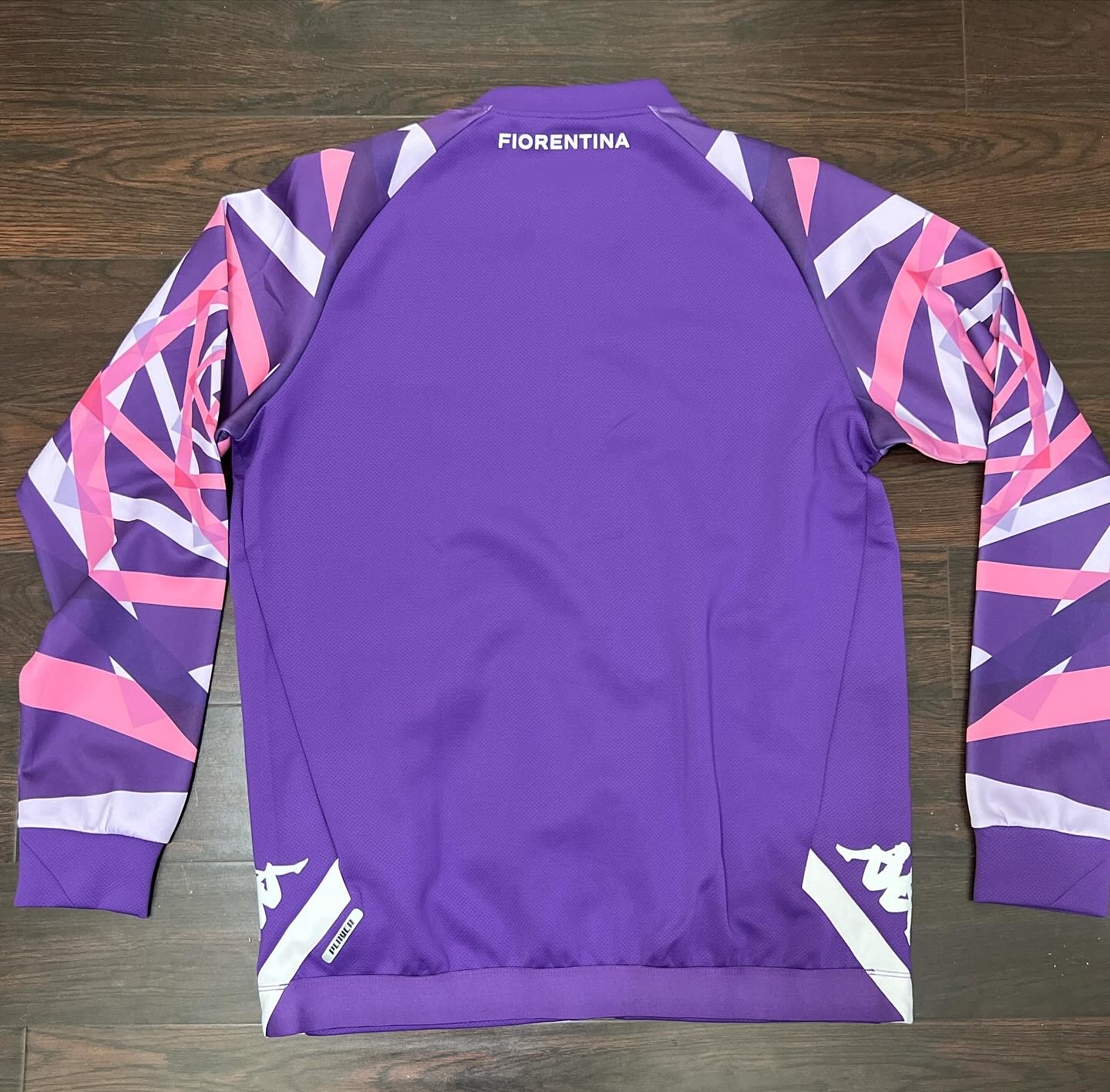 ACF Fiorentina Kappa Purple Soccer Football Anthem Jacket