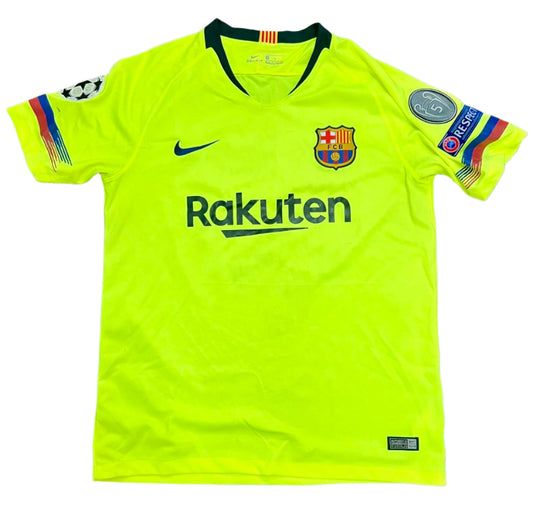 2018-19 Barcelona Away Shirt Messi #10